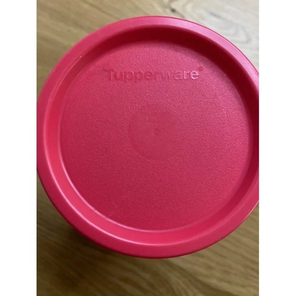 Tupperware Snack Cup Lot Unisex OS Multi Good 7 Containers 6 Lids 1229 1230 - Picture 4 of 8